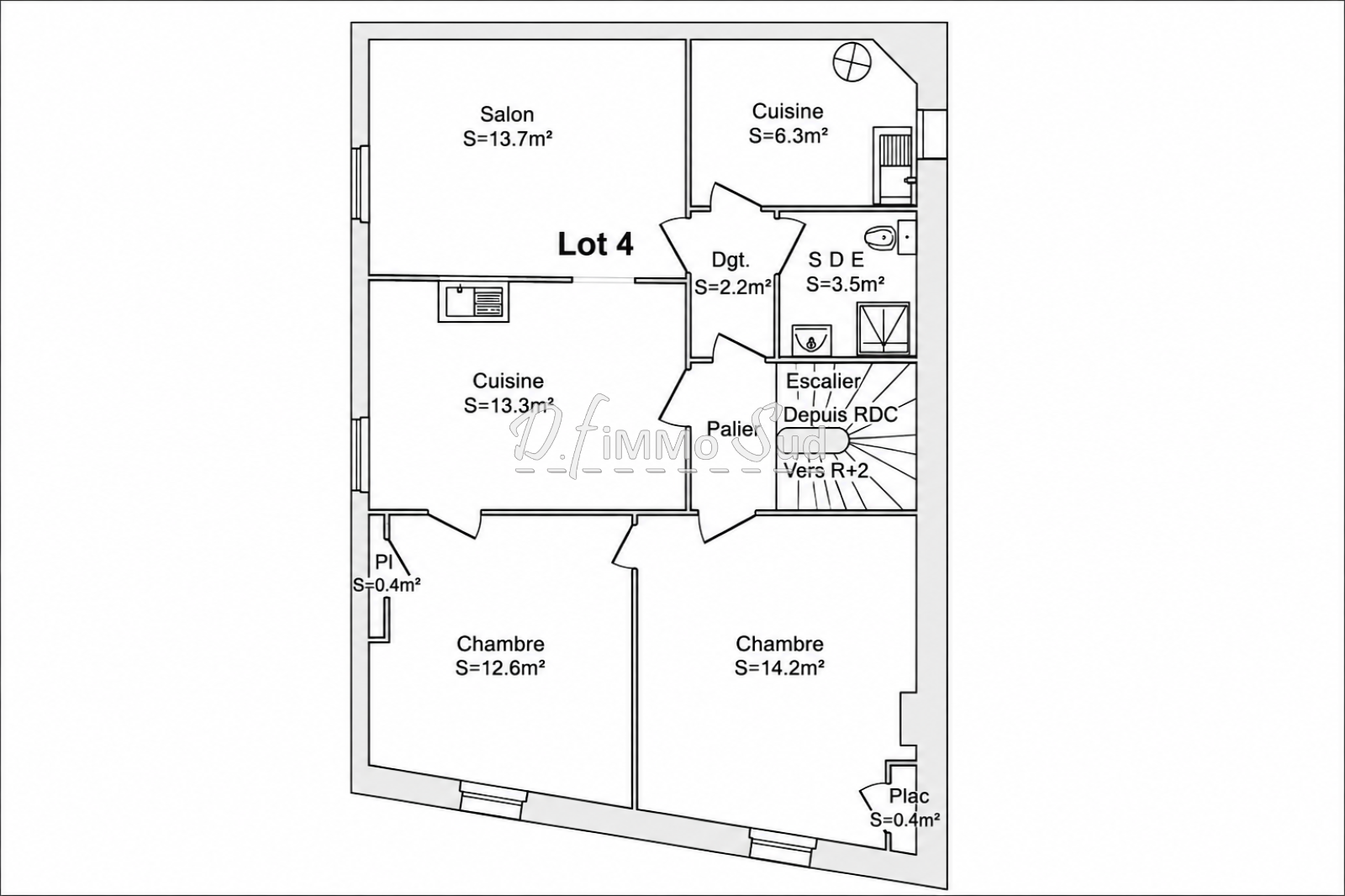 Image_, Appartement, Narbonne, ref :1868