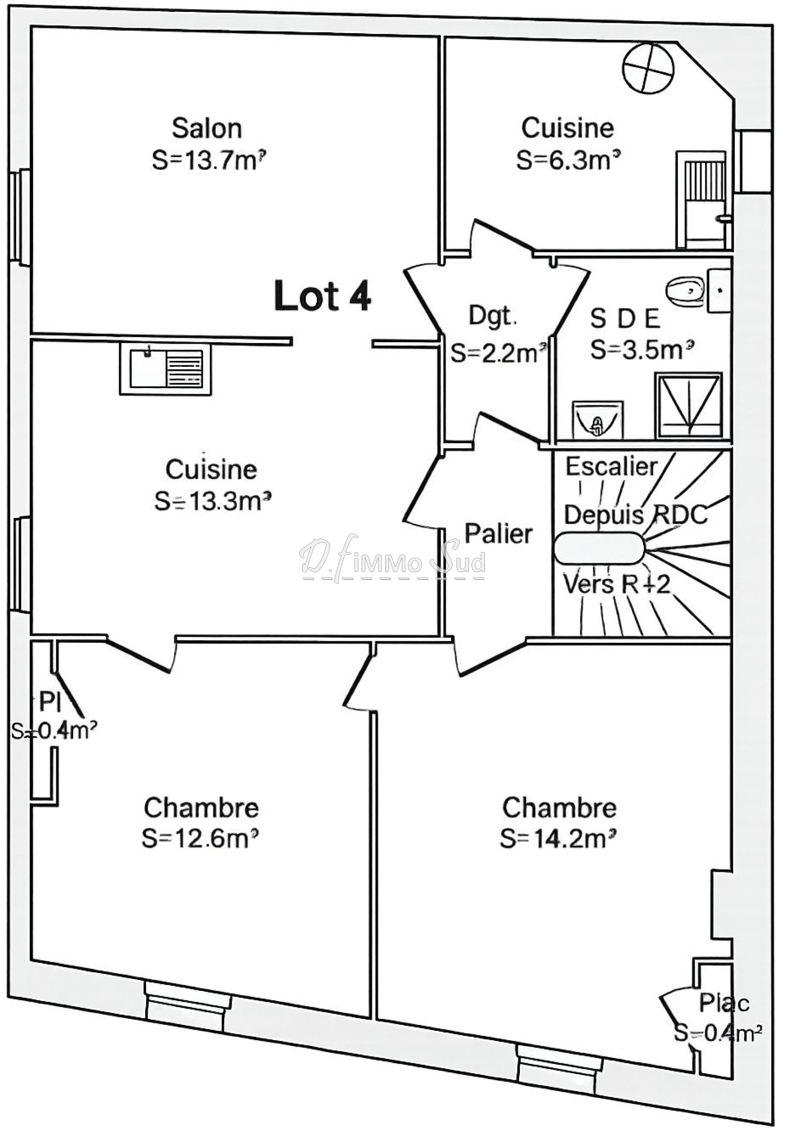 Image_, Appartement, Narbonne, ref :1868